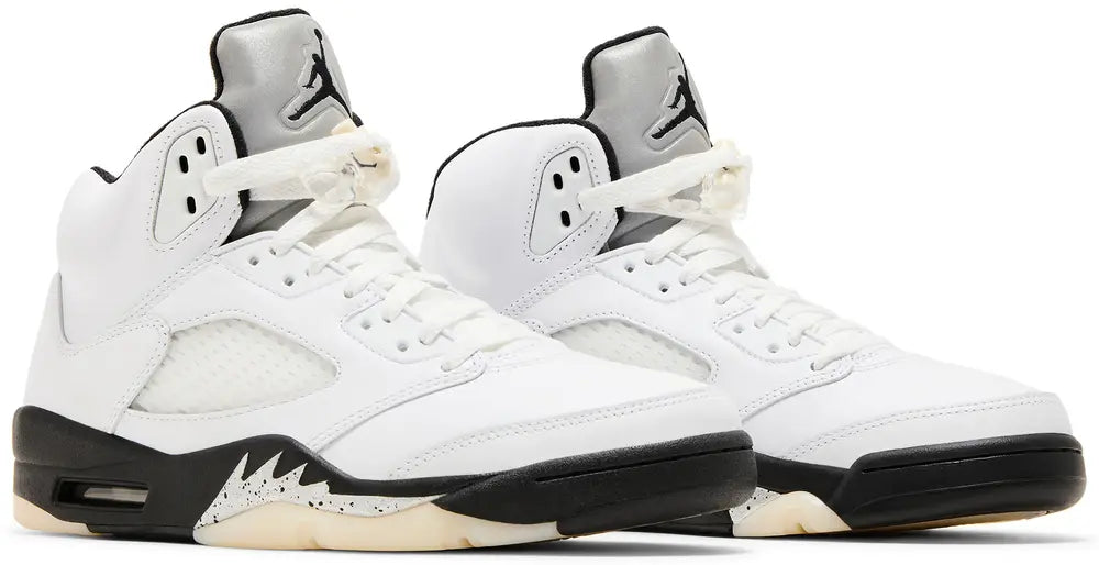 Jordan 5 Retro 'White Black'