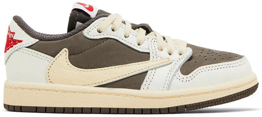 Travis Scott x Air Jordan 1 Retro Low OG PS 'Reverse Mocha'