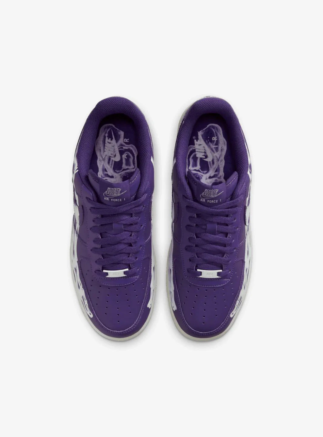 Nike Air Force 1 Low Purple Skeleton Halloween (2021)